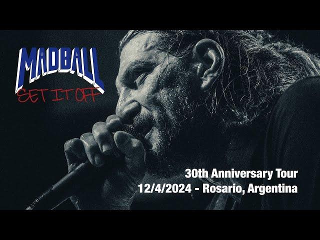 Madball - Rosario, Argentina (12/4/2024, "Set it Off" 30th Anniversary Tour) (Full Set)