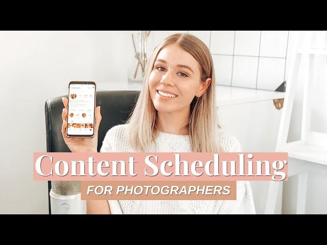 Social Media Content Scheduling for Photographers [Best Social Media Content Schedulers + Tips]