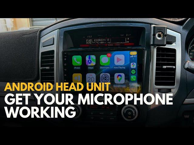 Microphone Not Working on Android Head Unit? Here’s How to Fix It! (CarPlay & Android Auto)