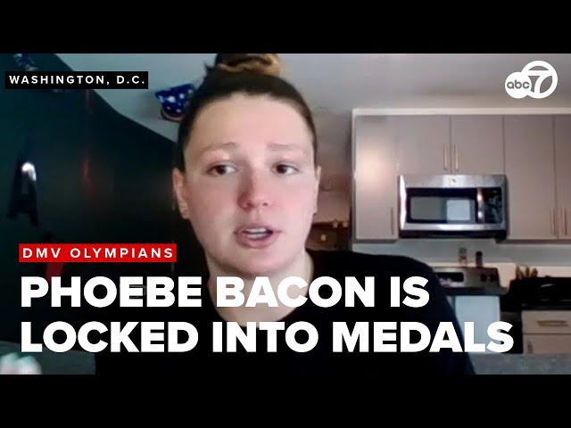 Swimmer Phoebe Bacon is determined to medal in the Olympics