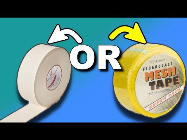 Mesh Tape OR Paper Tape. 40 Year Pro answers