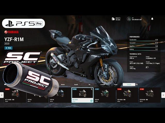 RIDE 5 | Customize Fastest R1M Full Carbon Yamaha Gameplay [4K PS5 Pro]