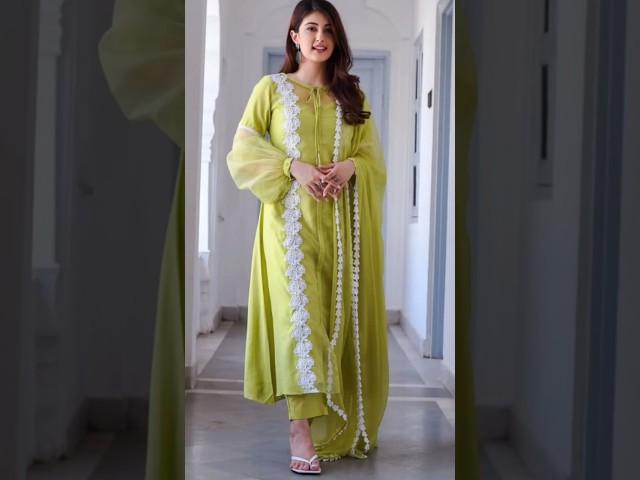 Plain suit with lace designer#cottonsuit  #latest lace wale suit #suitdesign #lacepattern #ytviral1k