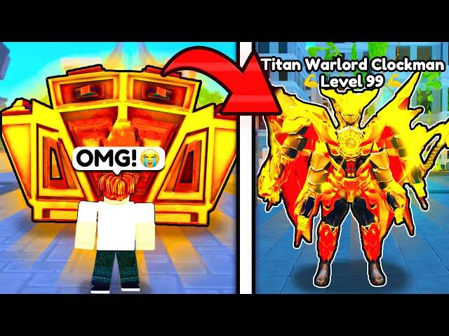 NEW ULTRAPOWER UNIT!TITAN Warlord Clockman| Toilet Tower Defense