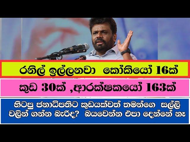 පැරදිලා ගියාට පස්සේත් ඉල්ලන දේවල්  | Anura Kumara Dissanayaka  SLAMS Ranil's Shocking Speech!