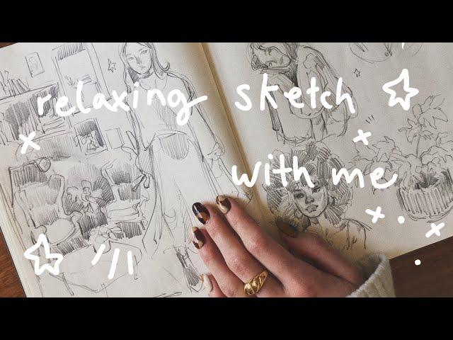 draw with me when I'm uninspired *sketching in my moleskin*