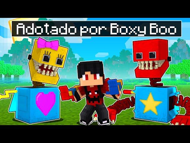 P3DRU foi ADOTADO pela FAMÍLIA BOXY BOO no Minecraft