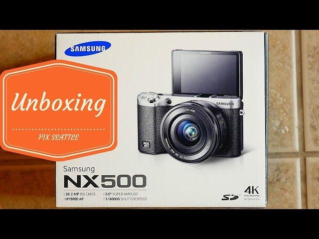 Samsung NX500 Camera Unboxing & Overview: From PIX 2015 in Seattle #DitchTheDSLR