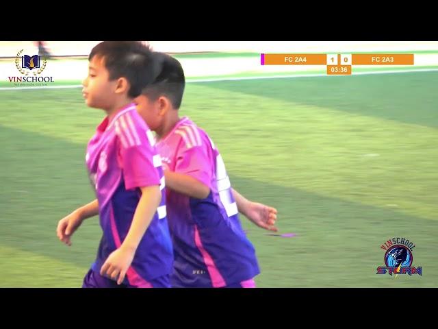 FULLMATCH FC FC 2A4 VS FC 2A3 CHUNG KẾT - GIẢI BÓNG ĐÁ TRƯỜNG TIỂU HỌC VINSCHOOL THE HARMONY | VFTV