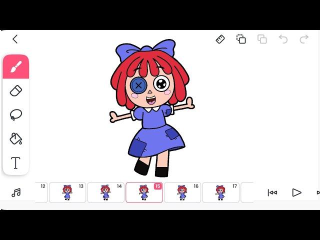 Ragatha – FlipaClip animation (timelapse)