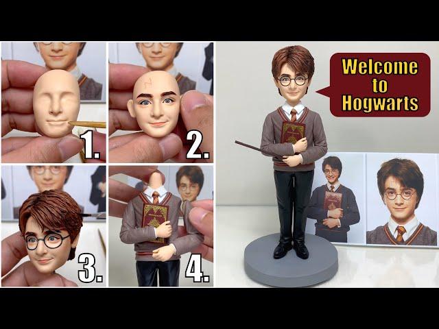 Polymer Clay Sculpture: Harry Potter, the full figure sculpturing process【Clay Artisan JAY】