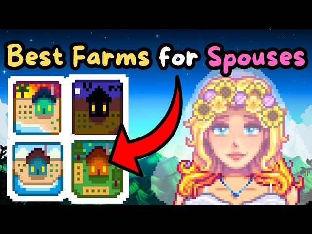 The PERFECT Farms for Each Spouse|| Stardew Valley 1.6 Lore and Theory