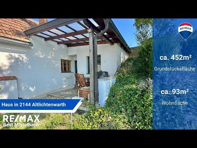 Wohnhaus - 2144 Altlichtenwarth - Attraktives Haus mit sonnigem Garten - 1658/3311 - REMAX Best