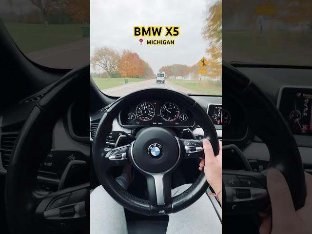 ~~POVDrives ~~ BMW X5 cruising in Michigan countryside #cinematic #povdriving #pov #bmw #shorts