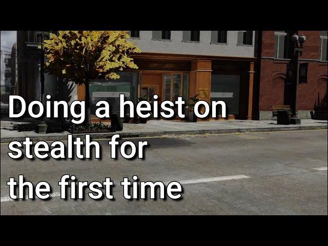 Doing a heist on stealth for the first time... [Payday 2]