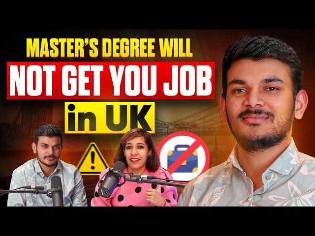 Why Master's Degree Students are Struggling To Find (Visa Sponsorship) Jobs In The UK ?