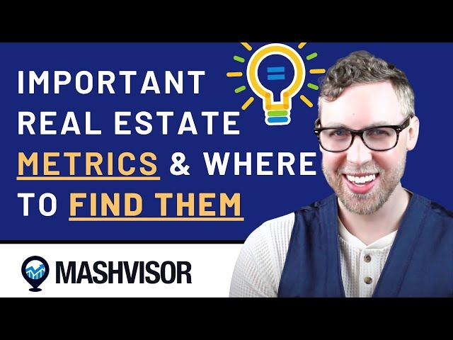 Mashvisor: Important real estate investing metrics and where to find them