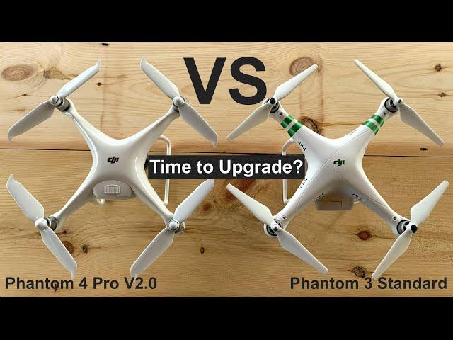 DJI Phantom 3 Standard vs Phantom 4 Pro V2.0 | Worth the Upgrade?