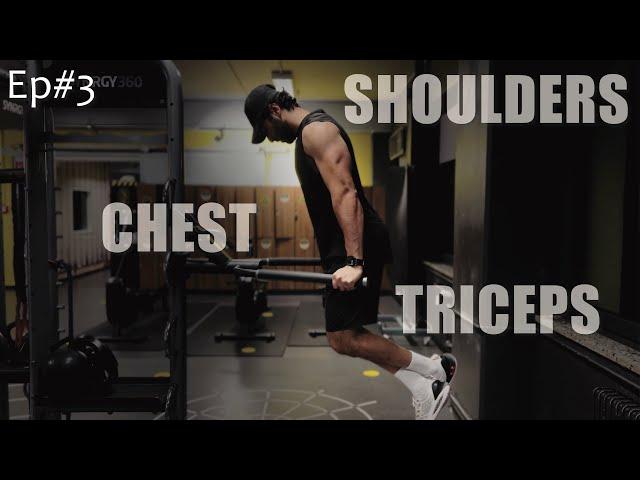 PUSH DAY Workout | Chest, Shoulders and Triceps Workout for Muscle Growth (for Beginners)