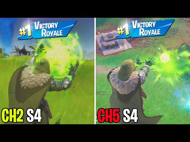 Winning As DOOM In CH2 S4 vs CH5 S4 In Fortnite