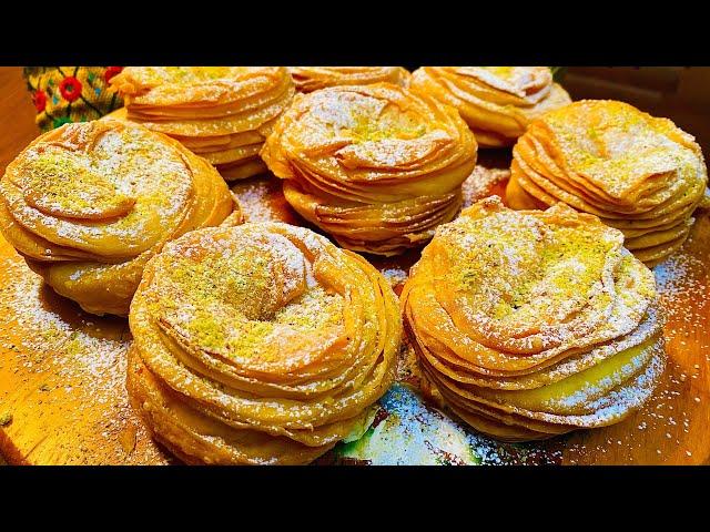 قتلمه اصيل افغانى | Afghan Traditional Sweet Qatlama (Katlama)