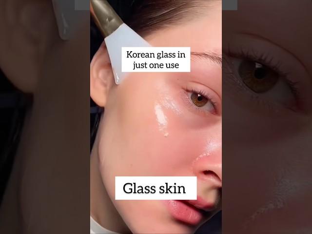 Get Korean Glass Skin In Just 1 use#shorts #glassskin #koreanglassskin #koreanskin #viralshort #diy