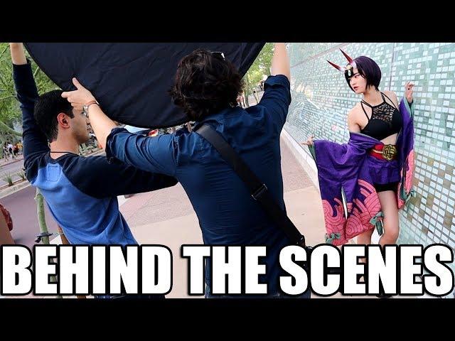 Shuten Douji Photoshoot With Lucky Lai - BTS Vlog