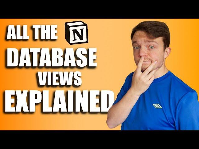 Notion database BEGINNERS GUIDE \\ all properties and views explained