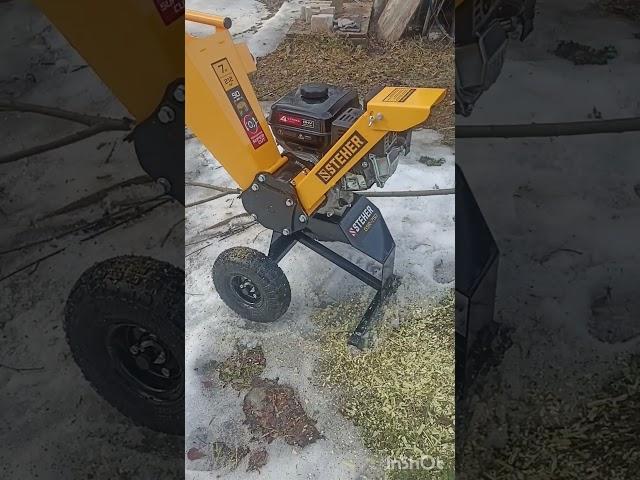 STEHER 50 мм, 7 л. с, измельчитель бензиновый садовый GSR-750 #стройка #diy #ремонт #дача #wood