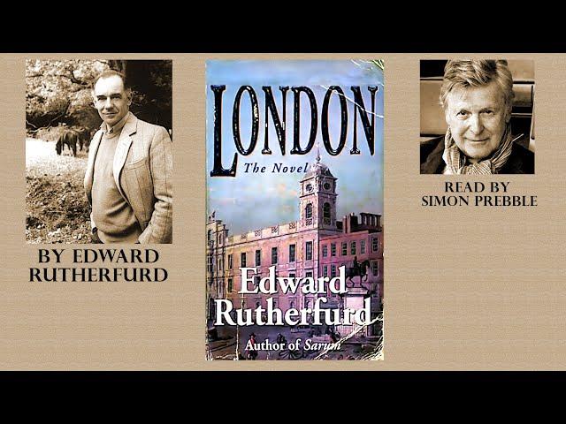 London audiobook by Edward Rutherfurd, read by Simon Prebble. Abridged.