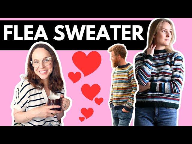 First impressions of the FLEA SWEATER design & pattern|| Midweek Ramble