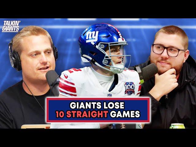 Giants Lose Franchise Record 10 In A Row | 817