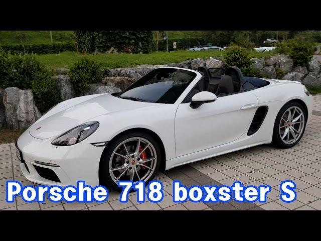 [꿈사장 리뷰] Porsche 718 boxster S 시승기