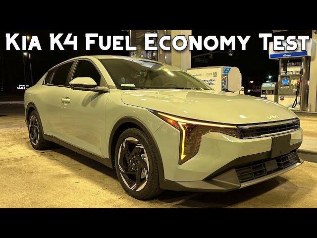 Kia K4 Real World Fuel Economy Test