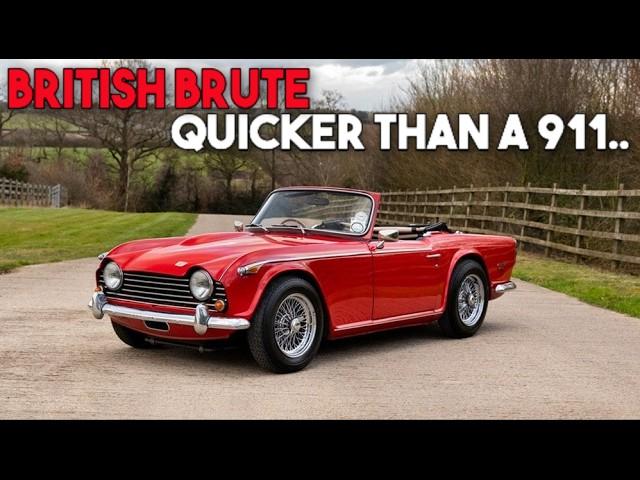 The British Brute That's Quicker Than A Porsche (And Italian Designed!) - Triumph TR5