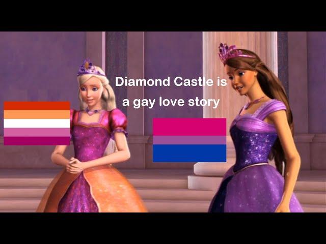 Barbie Diamond Castle Being a Gay Love Story for Almost 7 Minutes