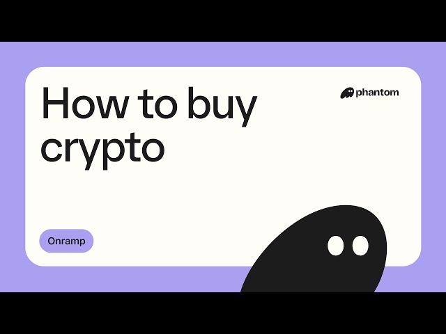 How to buy crypto with Phantom