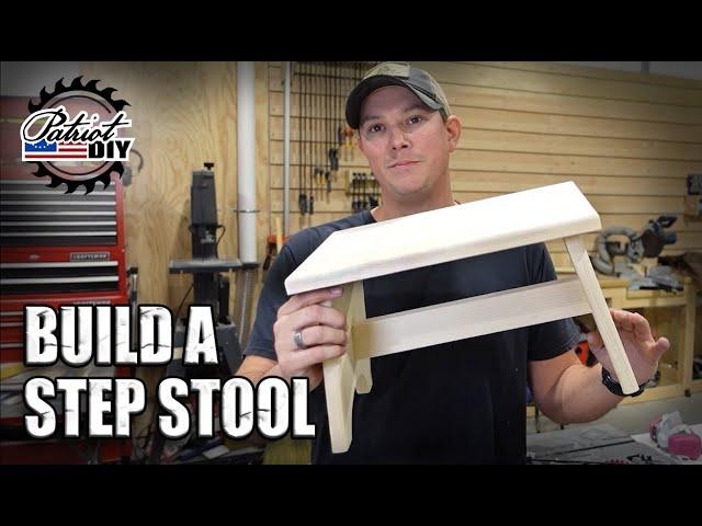 Build a DIY Step Stool / Beginner Woodworking