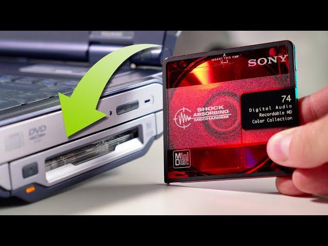 That time Sony made a MiniDisc laptop