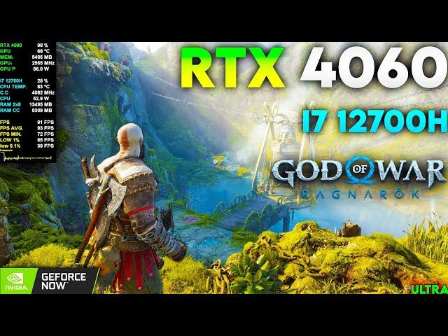 RTX 4060 + i7 12700h : God of War Ragnarök | Max Settings