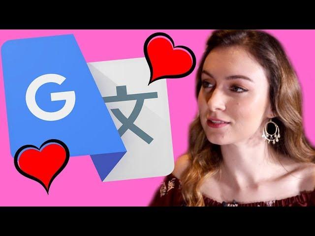 Pick up lines according to GOOGLE TRANSLATE