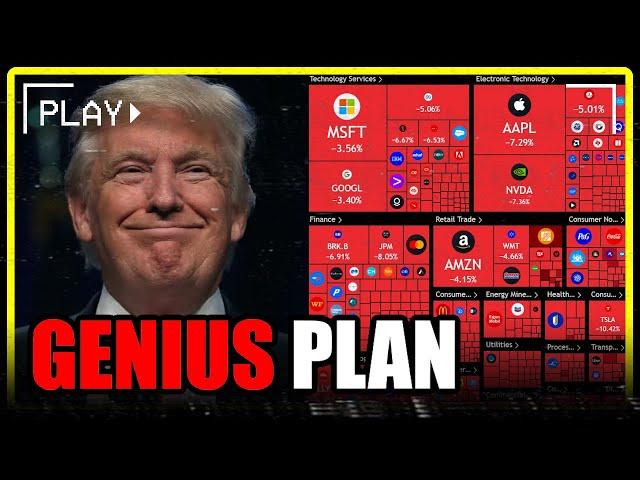This is all Trump's GENIUS PLAN.