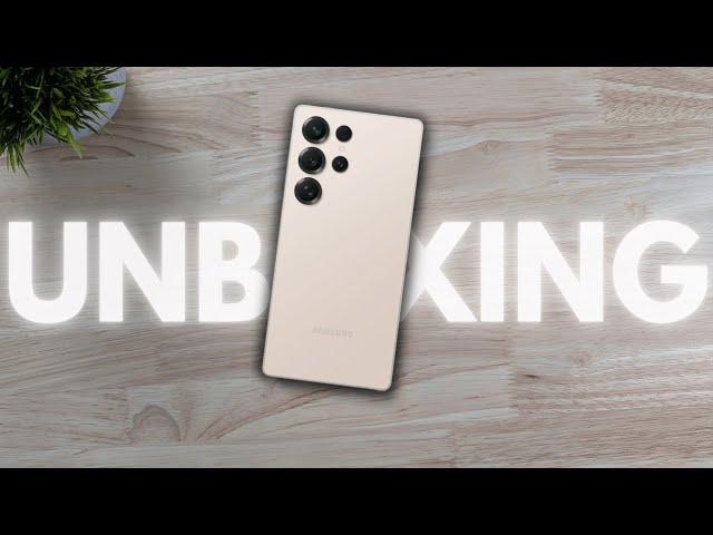 Samsung Galaxy S25 Ultra Titanium Pink Gold Unboxing & First Impressions