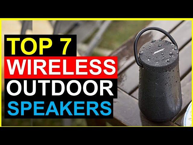 Best Wireless outdoor Speakers in 2022 | Top 7 Best Wireless outdoor Speakers Reviews in 2022