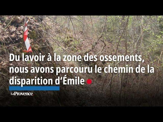 Du lavoir à la zone des ossements, nous avons parcouru le chemin de la disparition d’Émile