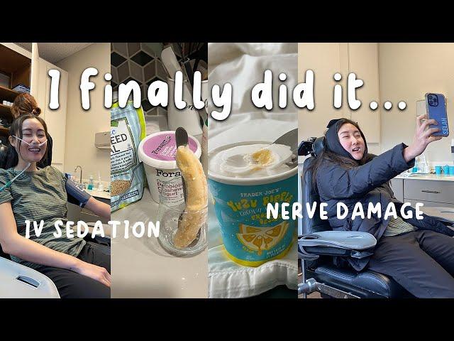 VLOG: My Full Wisdom Teeth Removal Experience & 23 recovery tips