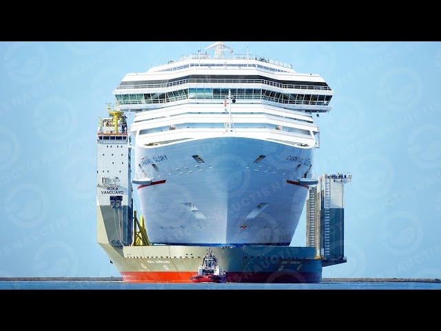 The World's LARGEST Heavy Lift Ship: Moving a Massive Ship with a Giant Semi-Submersible Ship