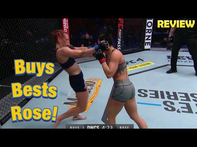 Cheyanne Buys vs. Hilarie Rose DWCS Fight Review (no footage)