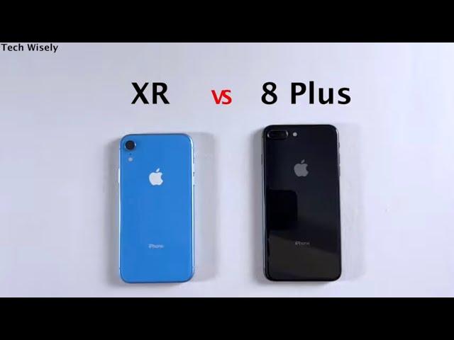 iPhone XR vs iPhone 8 Plus | SPEED TEST