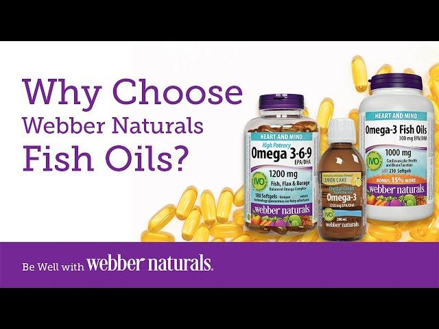 Webber Naturals® Omega-3 [Canada's #1 Selling Brand]